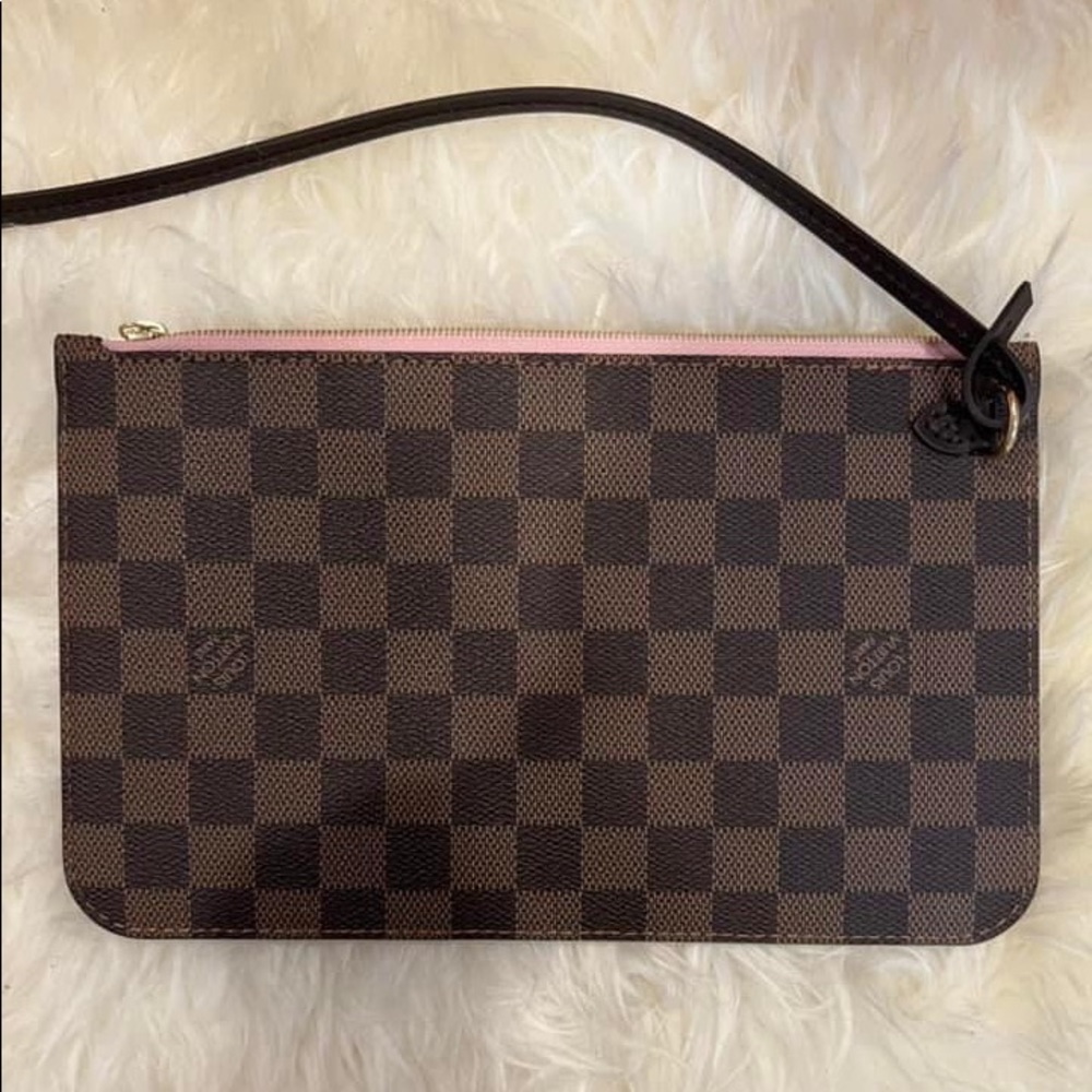 Louis Vuitton Neverfull Pouch Damier Ebene - Brand New 2022